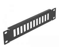 Delock panel de conexión de fibra óptica de 10? y 12 puertos para