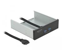 Delock panel frontal de 5.25? con 2 x puertos usb 5 gbps tipo-a
