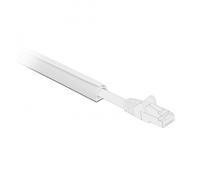 Delock pasacables mini autocierre autoadhesivo 15 x 11 mm Longitud 1 m blanco
