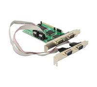 DeLOCK PCI Card 4X Serial Tarjeta y Adaptador de Interfaz - Accesorio (PCI, 1 Mbit/s, Alámbrico, 98SE/ME/2000/NT4.0/XP/Vista, Linux, Dos)