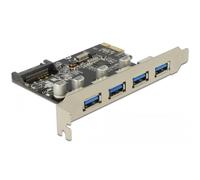 Delock PCI-e Karte (4-Port, USB 3.0)