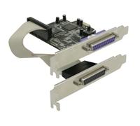 Delock pci express card 2 x parallel tarjeta y adaptador de interfaz