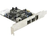 Delock pci express card firewire a / b tarjeta y adaptador de interfaz
