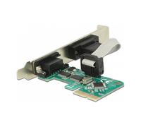DeLOCK PCI Express x1 a 2 x Serial RS-232 Tarjeta de Expansión - 89918 con Controlador para Windows 10/8.1/7