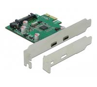 Delock pci express x1 card to 2 x external superspeed usb (usb 3.2 gen