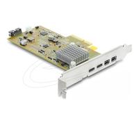 Tarjeta de expansión PCI Express Delock USB-C Thunderbolt 3 perfil bajo