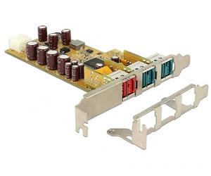 DeLock PCIe Card Powered USB > 1x 24V + 2X 12V