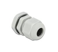 Delock PG11 - Unión roscada para Cable (10 Unidades), Color Gris