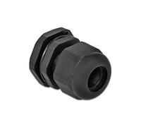 Delock PG16 - Unión roscada para Cable (10 Unidades), Color Negro