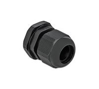 Delock PG19 - Unión roscada para Cable (10 Unidades), Color Negro