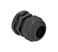 Delock PG25 - Unión roscada para Cable (10 Unidades), Color Negro