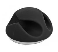 Delock portacables con 2 pasamuros juego de 6 piezas negro
