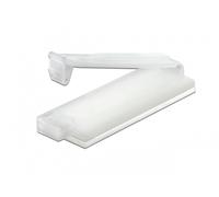 Delock portacables con clip de bloqueo autoadhesivo en color natural 1