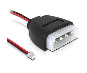 DeLOCK Power Cable - 40pin - Cables de alimentación Interna (Multicolor)