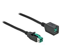 DeLock PoweredUSB - Cable alargador (12 V, 5 m)