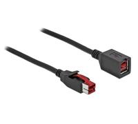 DeLock PoweredUSB - Cable alargador (24 V, 4 m)
