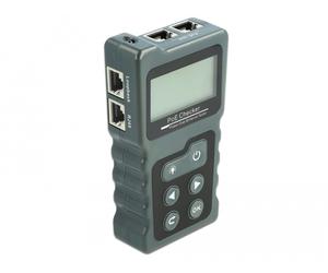 Delock probador del cable del rj45/poe/dc