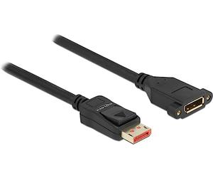 Delock Prolongación DisplayPort 8K 60Hz 1m