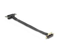 DeLOCK Riser Card PCI Express x1 Macho 90° Angled to x1 Slot 90° Angled with Cable 30cm