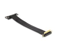 DeLOCK Riser Card PCI Express x4 Macho 90° Angled to x4 Slot 90° Angled with Cable 30cm