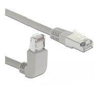 Delock - RJ45 Cable - Category 5e - SFTP - 1 Angled Connector / 1 Straight Conne