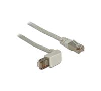 DeLOCK - RJ45 Cable - Category 5e - SFTP - 1 Angled Connector / 1 Straight Conne