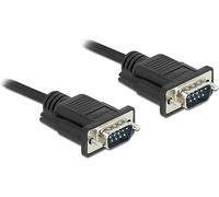 Delock RS-232 - Cable de Serie (Conector Sub-D9, 0,5 m)