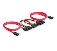 DeLOCK SATA All-in-One Cable 2X HDD - 84356