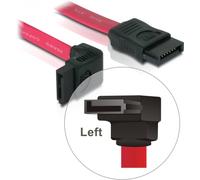 Delock sata cable - 0.22m cable de sata 0,22 m rojo