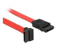 DeLOCK SATA Cable - 0.22m Cable de SATA 0,22 m Rojo - Cable SATA (0,22 m, SATA II, Rojo)