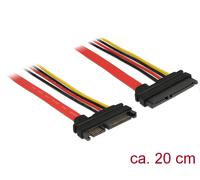 Delock sata cable 0.2m cable de sata 0,2 m rojo - cable sata