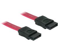 Delock sata cable - 0.3m cable de sata 0,3 m rojo
