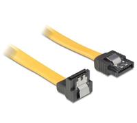 DeLOCK SATA Cable 50 cm Recto/Recto de Metal Amarillo