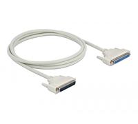 Delock Serial Cable D-Sub 37 Male to Female 2m