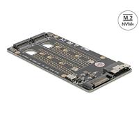 Adaptador Delock para 2 SSD M.2 NVMe PCIe 4.0 a SFF-8654 8i