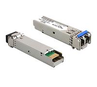 DeLOCK SFP 1000Base-LX SM 1310nm red modulo transceptor Fibra óptica 1000 Mbit/s - Transceptor de red (Fibra óptica, 1000 Mbit/s, SFP, LX, LC, 9/125 µm)