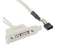 DELOCK Slotblech 2x USB A NUEVO