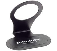 Delock Soporte de Carga para Enchufe, Color Negro