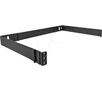 DELOCK Soporte de Pared Plegable de 48,26 cm, 19 Pulgadas, Color Negro