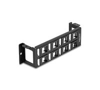 DELOCK Soporte de piedra clave 8 Panel de puerto vertical