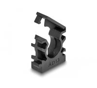 Delock soporte para funda de cable con clip de bloqueo 13 mm 8 piezas