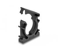 Delock soporte para funda de cable con clip de bloqueo 25 mm 4 piezas