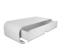 DELOCK 18324 - Soporte para monitor, con cajón, blanco