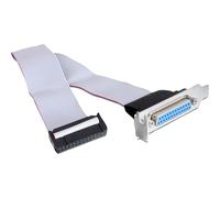 Delock - Soporte para Ranura en Paralelo (LowProfile, 1 Conector D-Sub 25)
