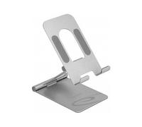 DeLOCK Soporte para Smartphone Ajustable de Aluminio (122 g) - Soporte Pasivo, Interior, Vertical y Plegable