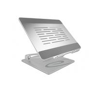 Delock soporte para tablet y portátil aluminio regulable