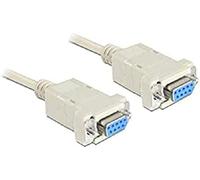 Delock sub-d9 1.8m 1.8m sub-d9 sub-d9 gris - cable de serie.