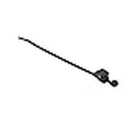 Delock sujetacables con clip para bordes la 200 x an 4,8 mm negro, 50