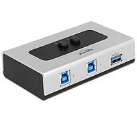 Delock Switch Usb 3.0 A 2 Porte Manuale Bidirezionale