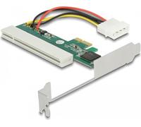 Delock tarjeta elevadora pci express x1 a 1 x pci 32 bit 5 v ranura br